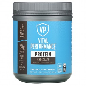 Vital Proteins, Vital Performance Protein, с шоколадом, 782 г (1,72 фунта) - описание