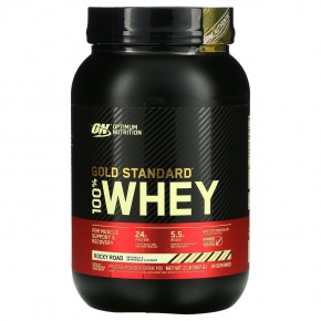 Optimum Nutrition, Gold Standard 100% Whey, протеиновая сыворотка со вкусом мороженого, 907 г (2 фунта) - описание