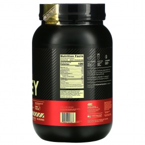 Optimum Nutrition, Gold Standard 100% Whey, протеиновая сыворотка со вкусом мороженого, 907 г (2 фунта) в Москве - eco-herb.ru | фото