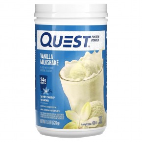 Quest Nutrition, протеиновый порошок, со вкусом ванили, 726 г (1.6 фунта) - описание