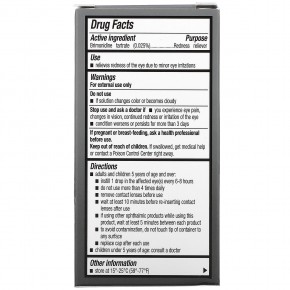 Lumify, глазные капли, для снятия покраснений, большое количество, 7,5 мл (0,25 жидк. унции) в Москве - eco-herb.ru | фото