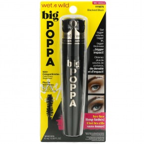 wet n wild, Big Poppa Mascara, 1111875 Blackest Black, 10 мл (0,33 жидк. унц.) в Москве - eco-herb.ru | фото