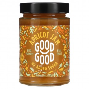 GOOD GOOD, Apricot Jam, 12 oz (330 g) - описание
