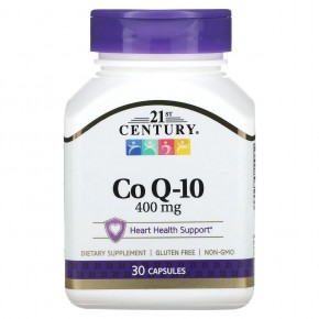 21st Century, Co Q-10, 400 mg, 30 Capsules в Москве - eco-herb.ru | фото