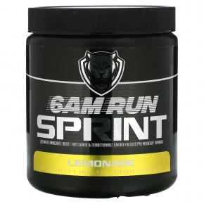 6AM Run, Sprint Pre-Workout, лимонад, 217,5 г (7,67 унции) - описание