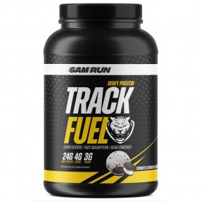 6AM Run, Track Fuel, сывороточный протеин, печенье и сливки, 907 г (2 фунта) - описание