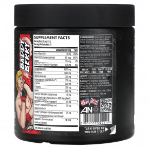 ABE, Ultimate Pre-Workout, предтренировочный комплекс, ягодный вкус, 390 г (13,75 унции) в Москве - eco-herb.ru | фото