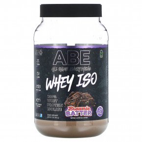 ABE, Whey ISO, сывороточный шоколад, тесто для брауни, 907 г (2 фунта) в Москве - eco-herb.ru | фото