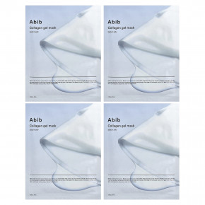 Abib, гелевая косметическая маска с коллагеном, очитковое желе, 4 шт. по 35 г (1,23 унции) в Москве - eco-herb.ru | фото
