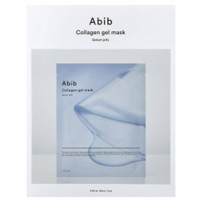 Abib, гелевая косметическая маска с коллагеном, очитковое желе, 4 шт. по 35 г (1,23 унции) в Москве - eco-herb.ru | фото