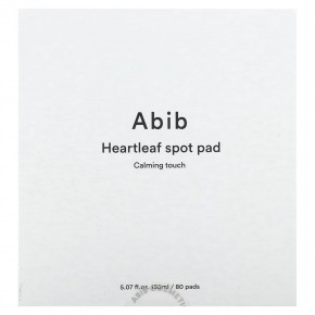 Abib, Heartleaf Spot Pad, 80 тампонов, 150 мл (5,07 жидк. Унции) в Москве - eco-herb.ru | фото