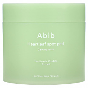 Abib, Heartleaf Spot Pad, 80 тампонов, 150 мл (5,07 жидк. унц.) - описание | фото