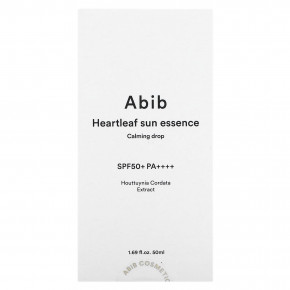 Abib, Heartleaf Sun Essence, SPF 50+ PA ++++, 50 мл (1,69 жидк. унц.) в Москве - eco-herb.ru | фото