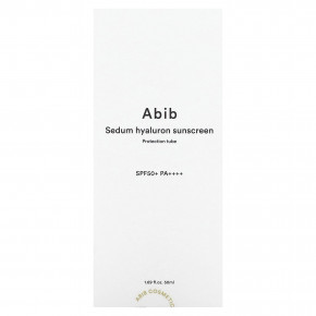 Abib, Sedum Hyaluron Sunscreen, SPF50 + PA ++++, 50 мл (1,69 жидк. унц.) в Москве - eco-herb.ru | фото