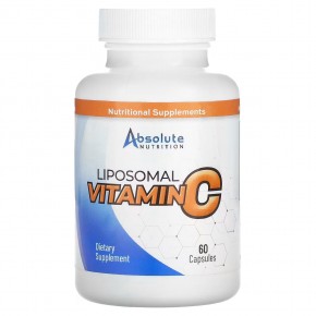 Absolute Nutrition, Liposomal Vitamin C, 60 Capsules в Москве - eco-herb.ru | фото