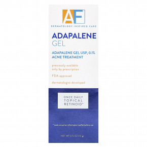 ACNE FREE, Гель адапален USP, 0,1%, средство от акне, 15 г (0,5 унции) в Москве - eco-herb.ru | фото