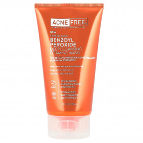 ACNE FREE, Severe Acne, глубоко очищающая пенка для умывания, максимальная эффективность, 150 мл (5 жидк. Унций) - описание | фото