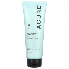 ACURE, Кондиционер Simply Smoothing, масло кокоса и марулы, 236,5 мл (8 жидк. унц.) - описание | фото