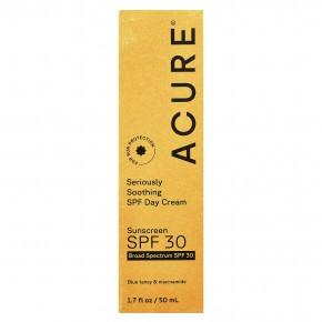 ACURE, Успокаивающий дневной крем с SPF, SPF 30, 50 мл (1,7 жидк. Унции) в Москве - eco-herb.ru | фото