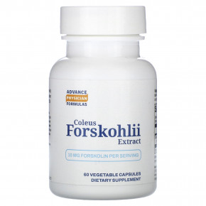 Advance Physician Formulas, экстракт мяты тропической (Coleus forskohlii), 100 мг, 60 вегетарианских капсул - описание | фото