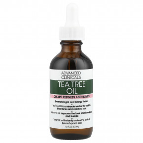 Advanced Clinicals, масло чайного дерева, 53 мл (1,8 жидк. унции) - описание | фото