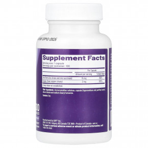 Advanced Orthomolecular Research AOR, Zinc-Copper Balance™, 100 капсул в Москве - eco-herb.ru | изображение Advanced Orthomolecular Research AOR, Zinc-Copper Balance™, 100 капсул в Москве - eco-herb.ru | фото