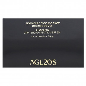 AGE20'S, Signature Essence Pact, Intense Cover, SPF 50+, 23 Вт, 14 г (0,49 унции) в Москве - eco-herb.ru | фото
