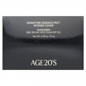 AGE20'S, Signature Essence Pact, Intense Cover, SPF 50+, 31N, 14 г (0,49 унции) в Москве - eco-herb.ru | изображение AGE20'S, Signature Essence Pact, Intense Cover, SPF 50+, 31N, 14 г (0,49 унции) в Москве - eco-herb.ru | фото