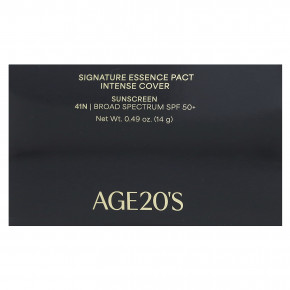 AGE20'S, Signature Essence Pact, Intense Cover, SPF 50+, 41N, 14 г (0,49 унции) в Москве - eco-herb.ru | фото
