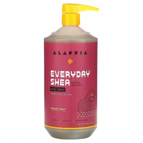 Alaffia, Everyday Shea, гель для душа с маслом ши и маракуйей, 950 мл (32 жидк. унции) - описание