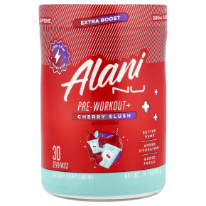 Alani Nu, Pre-Workout+, вишневый вкус, 401 г (14,1 унции) в Москве - eco-herb.ru | фото