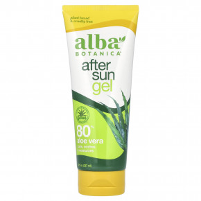 Alba Botanica, гель после загара, 80% алоэ вера, 237 мл (8 жидк. унций) в Москве - eco-herb.ru | изображение Alba Botanica, гель после загара, 80% алоэ вера, 237 мл (8 жидк. унций) в Москве - eco-herb.ru | фото