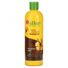 Alba Botanica, увлажняющий шампунь с кокосовым молоком, 355 мл (12 жидк. унций) - описание