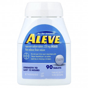 Aleve, Напроксен натрия в таблетках, 220 мг, 90 таблеток в Москве - eco-herb.ru | изображение Aleve, Напроксен натрия в таблетках, 220 мг, 90 таблеток в Москве - eco-herb.ru | фото