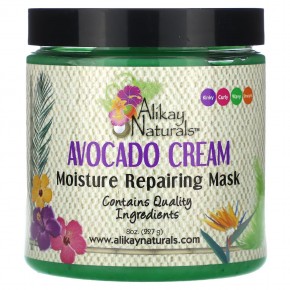 Alikay Naturals, Avocado Cream Moisture Repairing Mask, 8 oz (227 g) в Москве - eco-herb.ru | фото