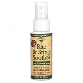 All Terrain, Bite & Sting Soother, Skin Protectant Spray, 2.0 fl oz (59 ml) в Москве - eco-herb.ru | фото