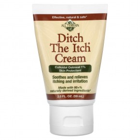 All Terrain, Ditch The Itch Cream, Colloidal Oatmeal 1% Skin Protectant, 2 fl oz (59 ml) в Москве - eco-herb.ru | фото