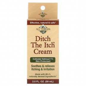 All Terrain, Ditch The Itch® Cream, успокаивающий крем, 59 мл (2 жидк. Унции) в Москве - eco-herb.ru | фото