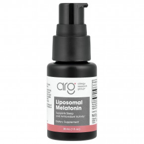 Allergy Research Group, липосомальный мелатонин, 30 мл (1 жидк. унция) - описание | фото