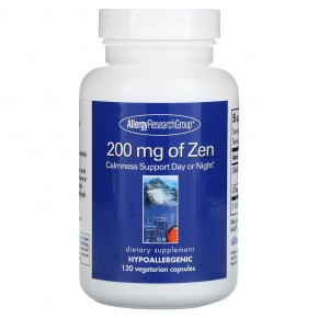 Allergy Research Group, Zen, 200 мг, 120 вегетарианских капсул в Москве - eco-herb.ru | фото