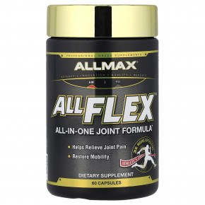 ALLMAX, ALLFLEX®, универсальное средство для суставов, 60 капсул - описание | фото