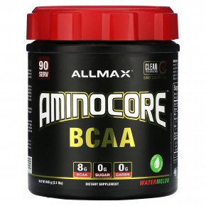 ALLMAX, AMINOCORE BCAA, арбуз, 945 г (2,1 фунта) - описание | фото