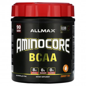 ALLMAX, AMINOCORE BCAA, сладкий чай, 945 г (2,1 фунта) в Москве - eco-herb.ru | фото