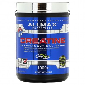 ALLMAX, Creatine Powder, 100% чистый микронизированный моногидрат креатина, креатин фармацевтической степени чистоты, 1000 г (35,27 унции) - описание