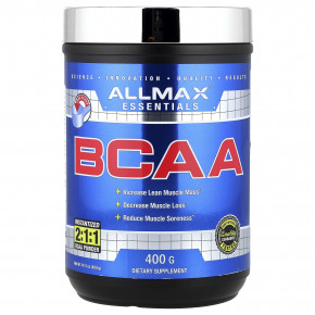 ALLMAX, Essentials, аминокислоты с разветвленной цепью, 400 г (14,11 унции) - описание | фото