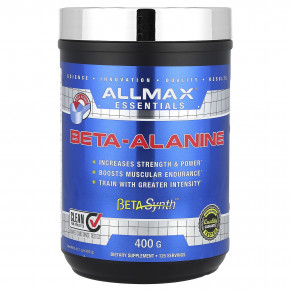 ALLMAX, Essentials, бета-аланин, 3,2 г, 400 г (14,11 унции) в Москве - eco-herb.ru | фото