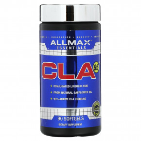 ALLMAX, Essentials, CLA95 ™, 1000 мг, 90 мягких таблеток - описание | фото