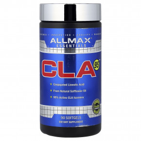 ALLMAX, Essentials, CLA95™, 1000 мг, 90 капсул - описание | фото