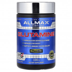 ALLMAX, Essentials, глютамин, 100 г (3,53 унции) - описание