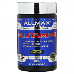 ALLMAX, Essentials, глютамин, 5 г, 100 г (3,53 унции) - описание